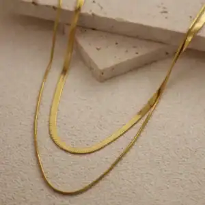 層次優雅項鍊•金