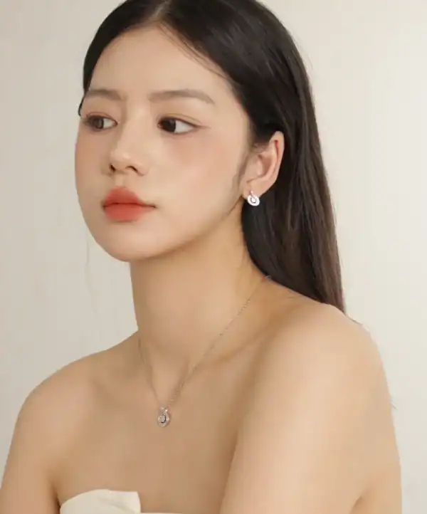 鑽圈圍繞 二件組