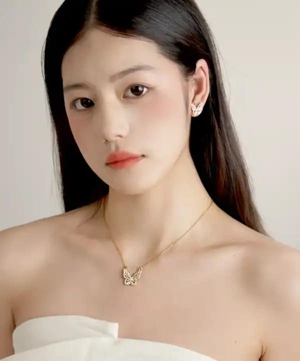 彩蝶飛揚 二件組