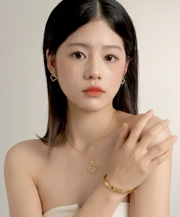 幾何愛戀•金 二件組
