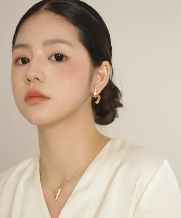 閃耀星光耳環•金：圖片 3