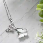 夢幻蝴蝶項鍊