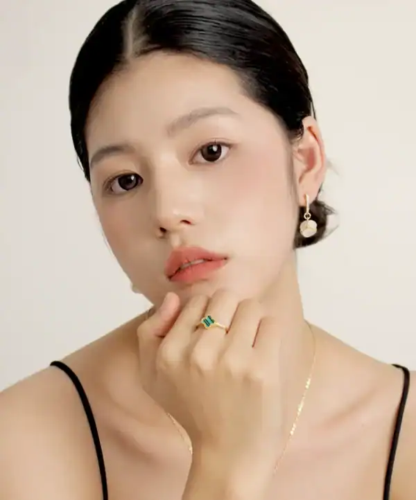 幸運草戒指•綠：圖片 3